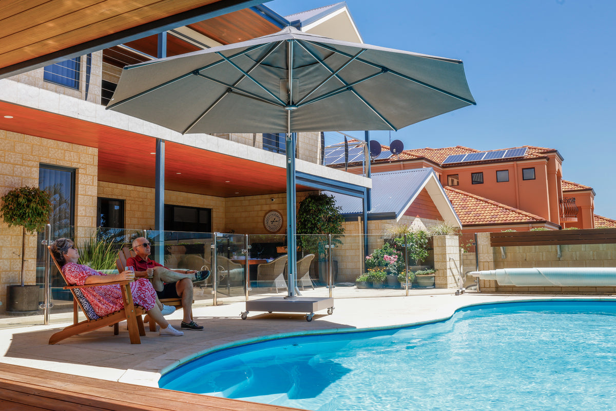 Shadowspec Serenity™ — Poolside residential setting
