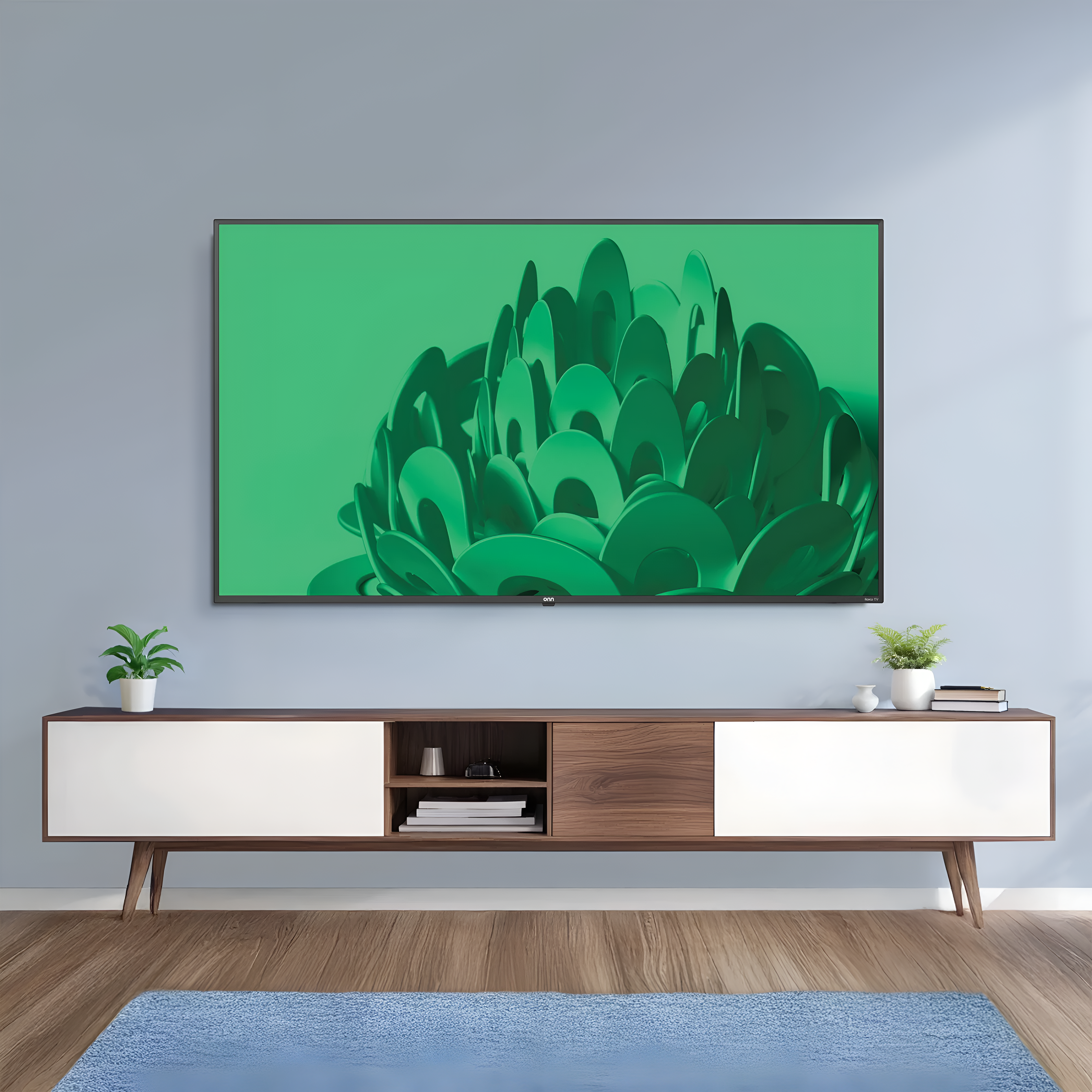 onn. 65" Class 4K UHD Smart Roku TV