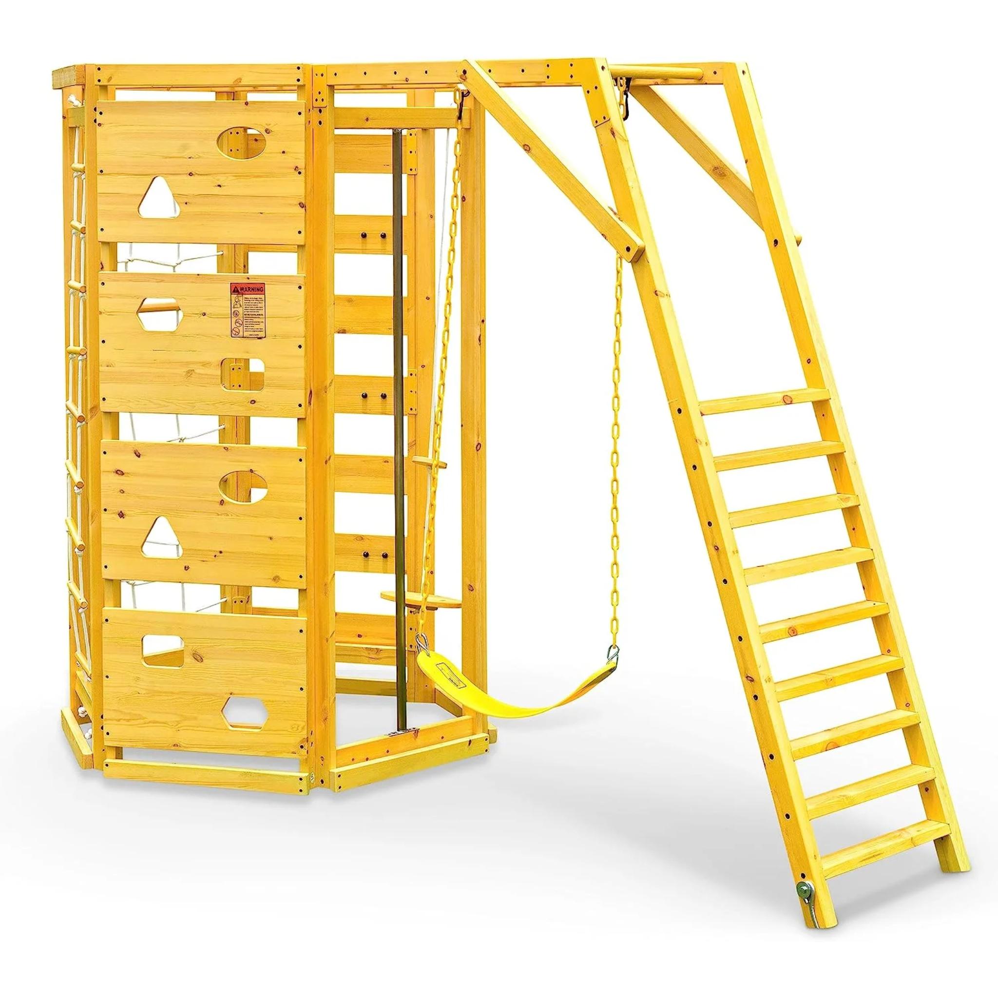 Hawthorn 9-In-1 Wooden Outdoor Playground & Activity Center