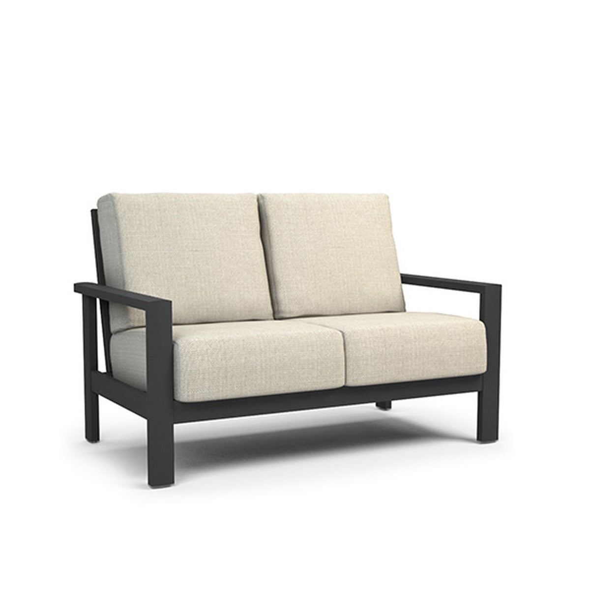 Homecrest Elements Cushion Loveseat — white hero