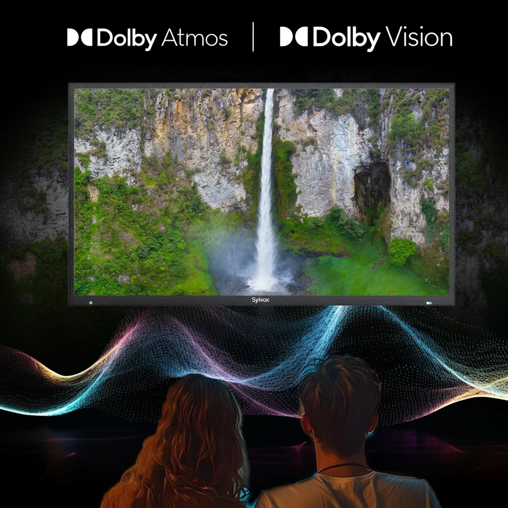 Sylvox 65" 4K UHD 120Hz Outdoor Smart Google TV - 1000 Nits