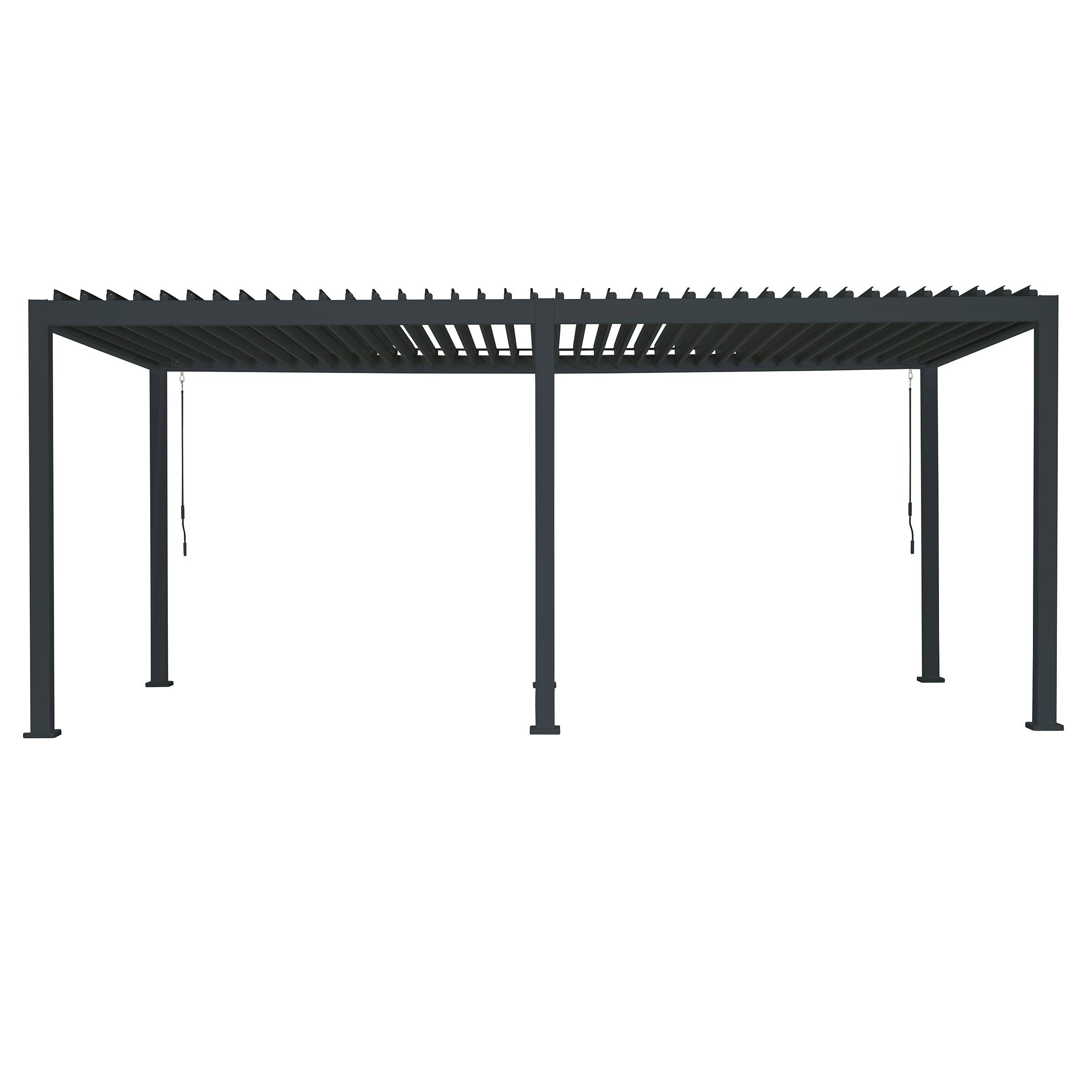 Mirador Adjustable Louvered Aluminum Pergola