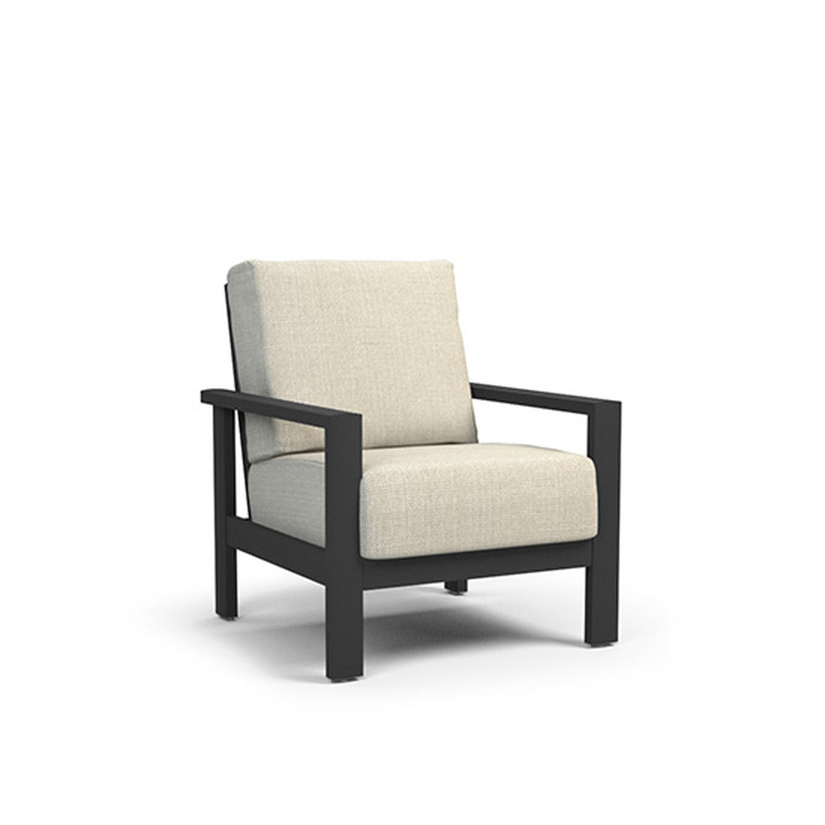 Homecrest Elements Cushion Chat Chair — white hero