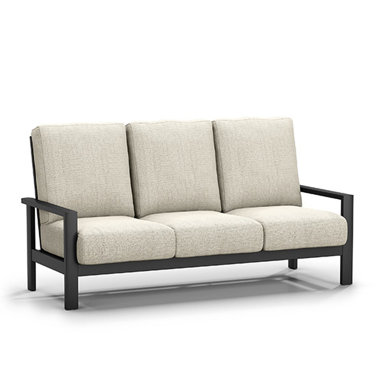 Homecrest Elements Cushion High Back Sofa — white hero