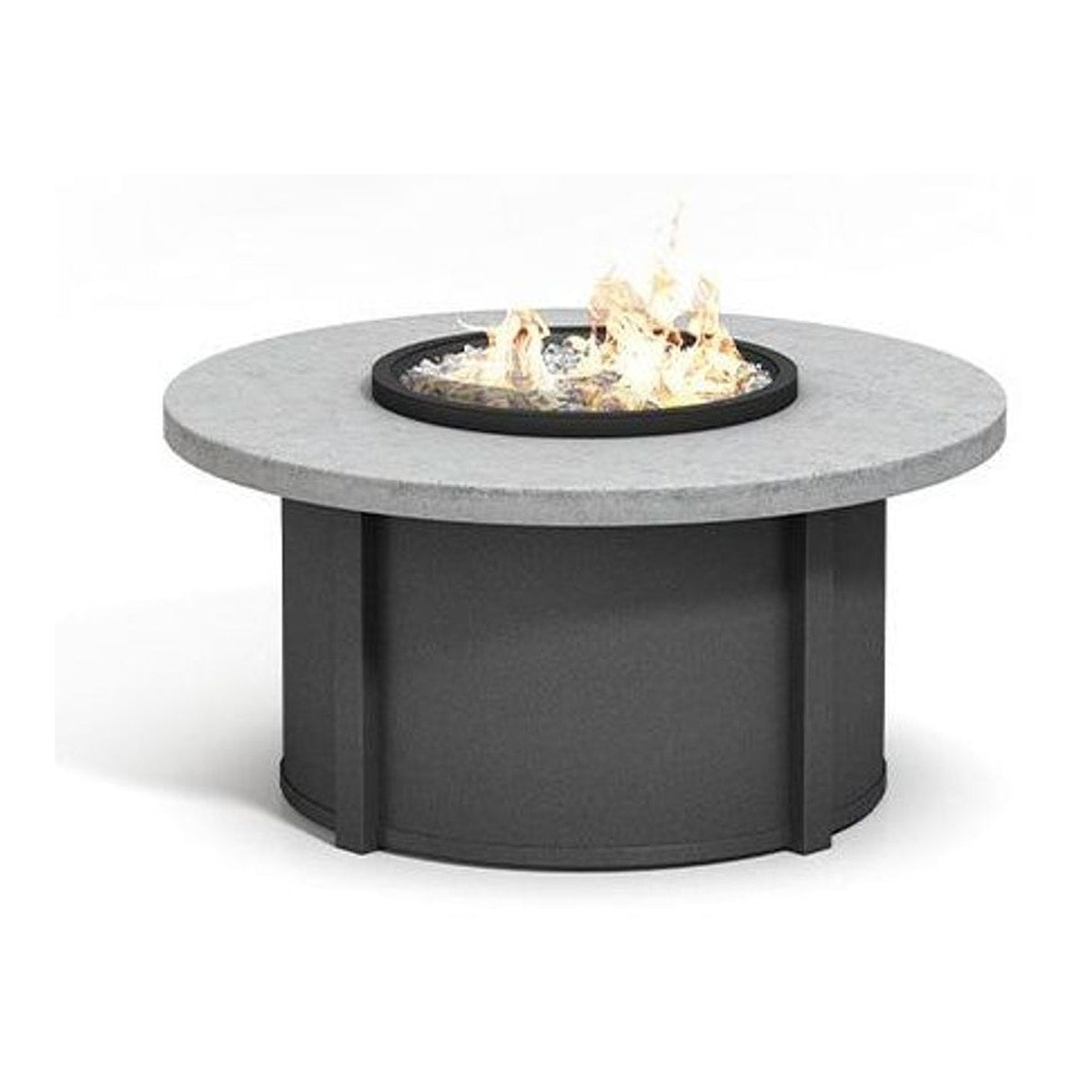 Homecrest 42" Round Concrete Lounge Fire Table