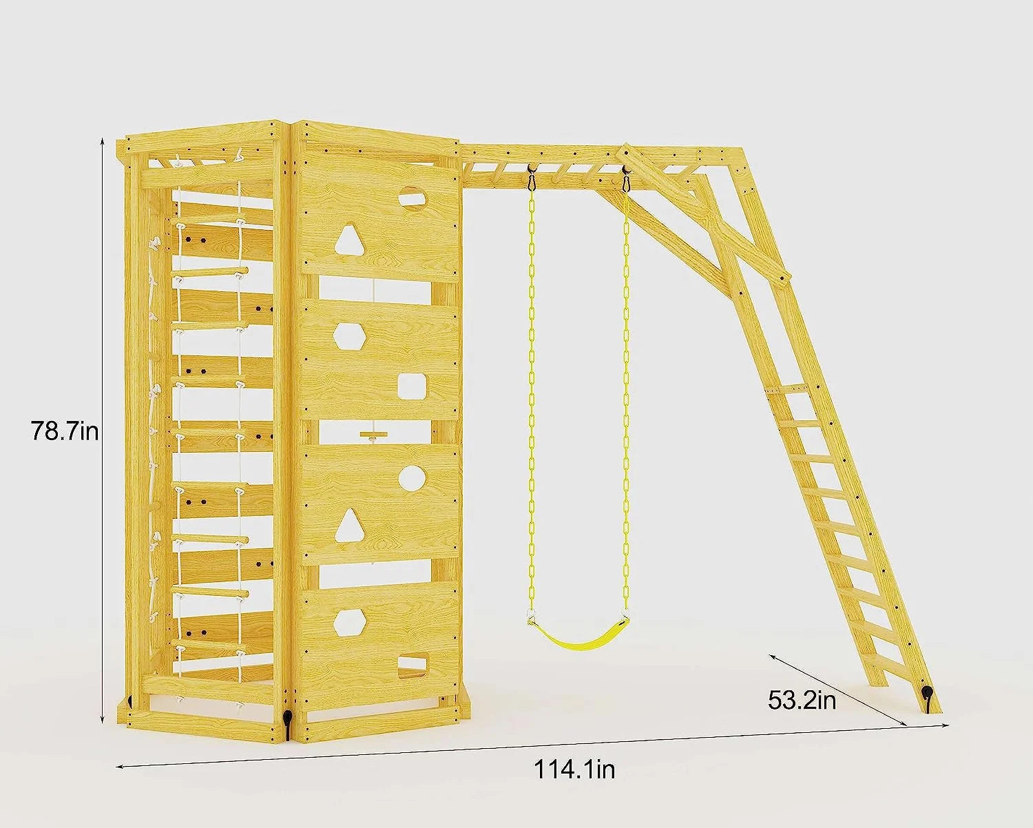 Hawthorn 9-In-1 Outdoor Activity Center Playground Playset