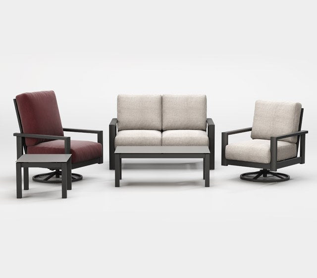 Homecrest Elements Cushion Chat Chair — outdoor lifestyle