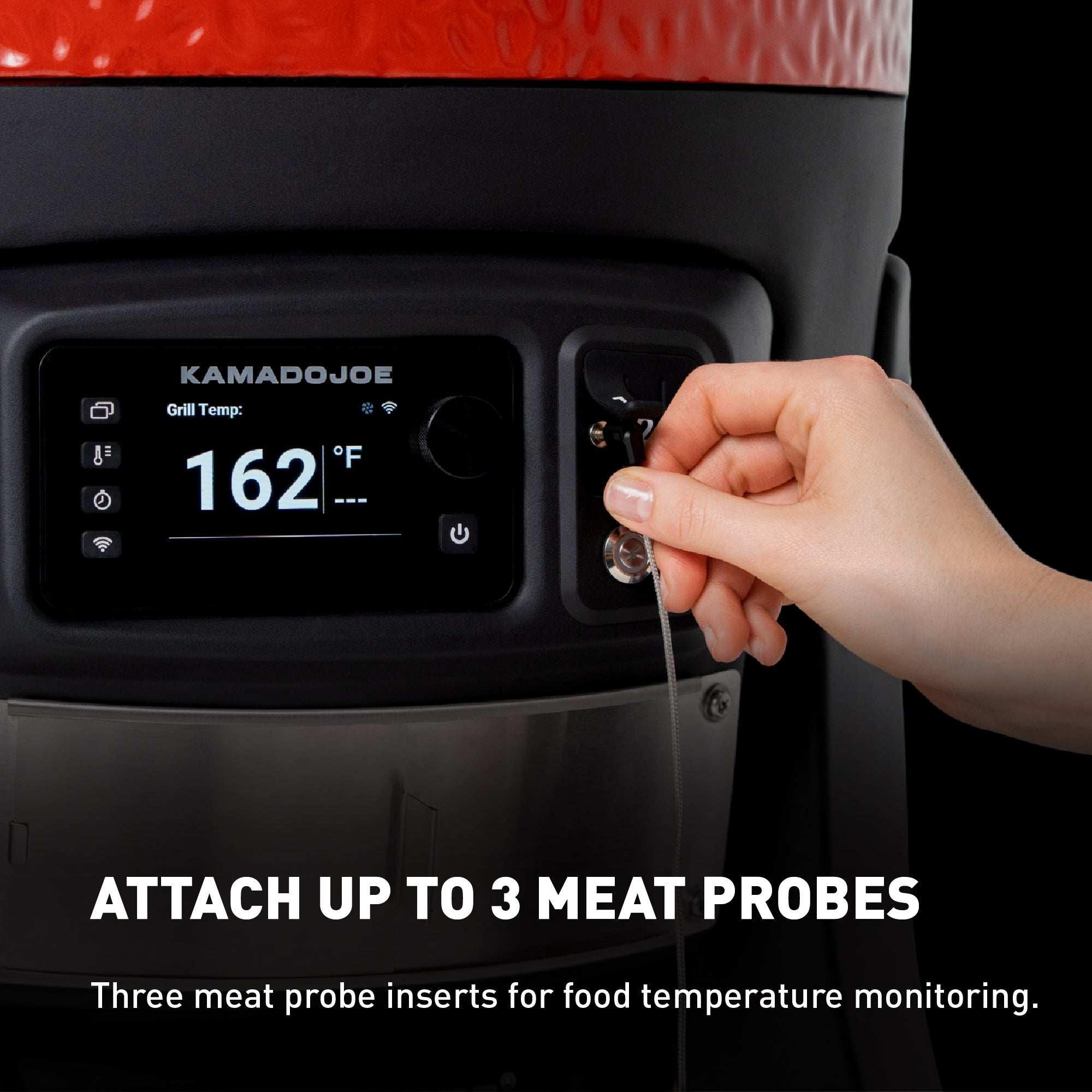 Kamado Joe Konnected Joe - Digital 18" Ceramic Charcoal Grill