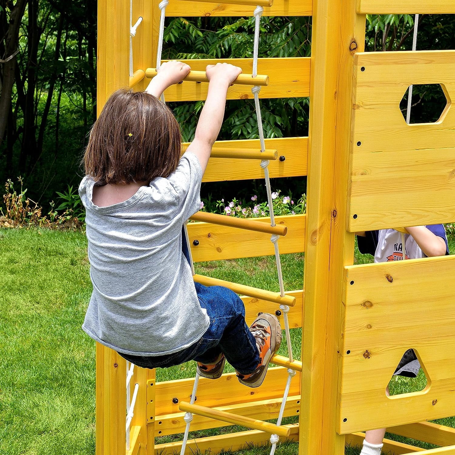 Hawthorn 9-In-1 Outdoor Activity Center Playground Playset