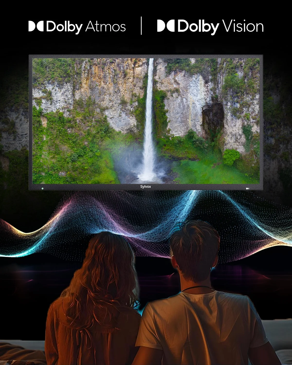 Sylvox 75" 4K UHD 120Hz Smart Outdoor Gaming TV - IP55 Waterproof