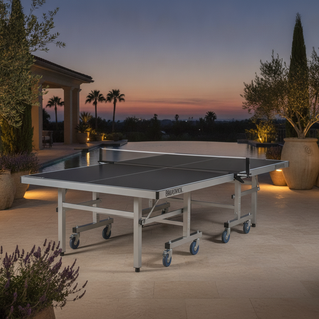 Brunswick Billiards Smash 7.0 Outdoor Table Tennis Table